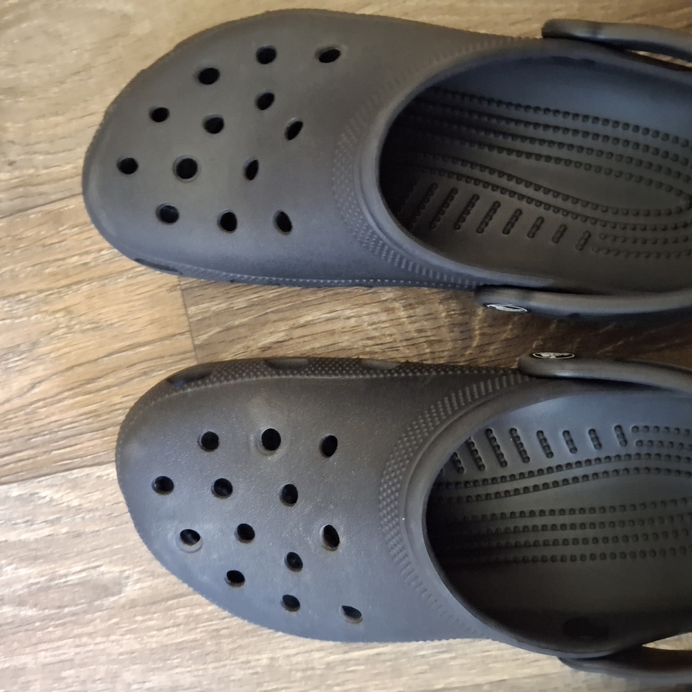 CROCS Men's Black Boat Shoes